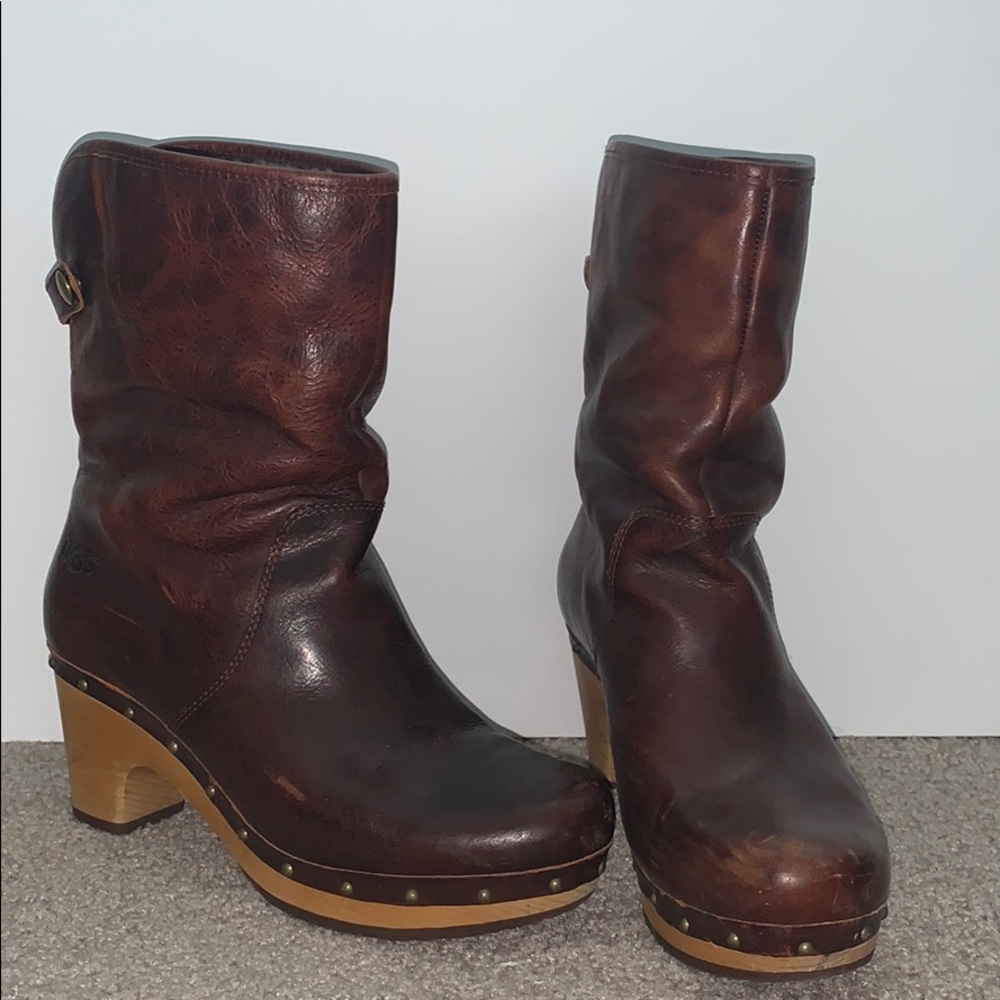 Leather Ugg Boots